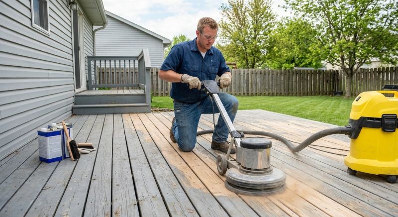 Deck Painting Service