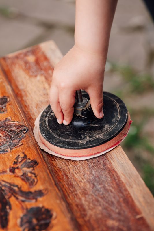 Sanding And Staining