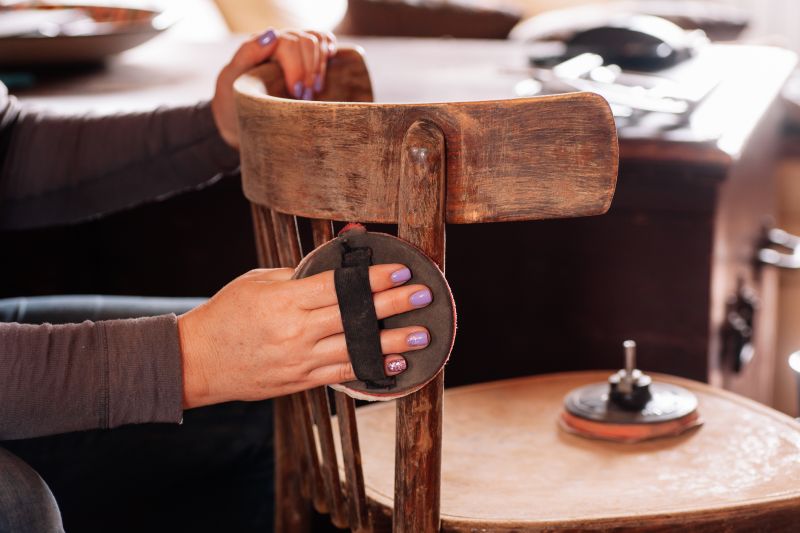 Sanding And Staining